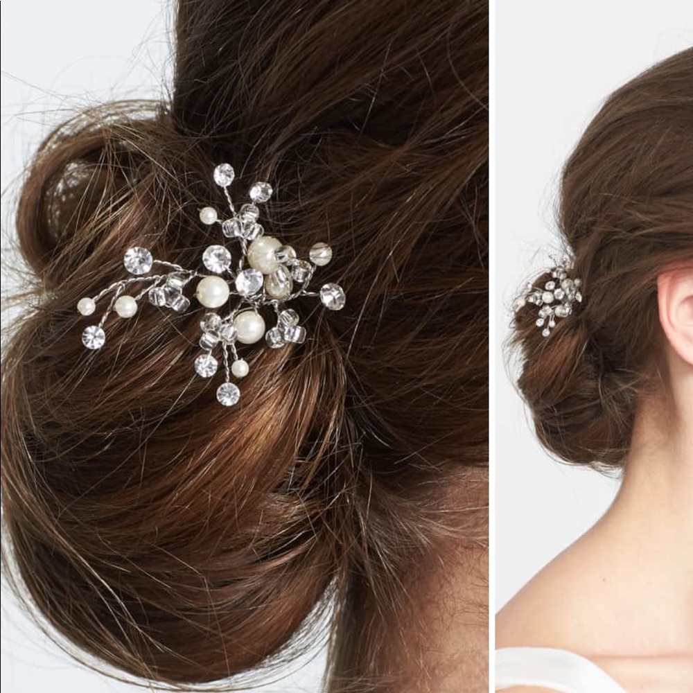 Wedding Belles Nordstrom poppy hairpin NWT